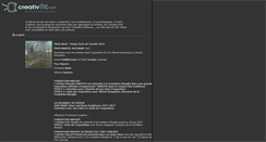Desktop Screenshot of creativtv.net